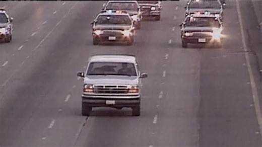 See how OJ Simpson's notorious 1994 car chase unfolded