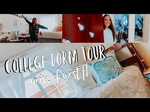 COLLEGE DORM TOUR // univ. of west fl