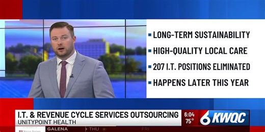 UnityPoint to outsource IT, revenue cycle services