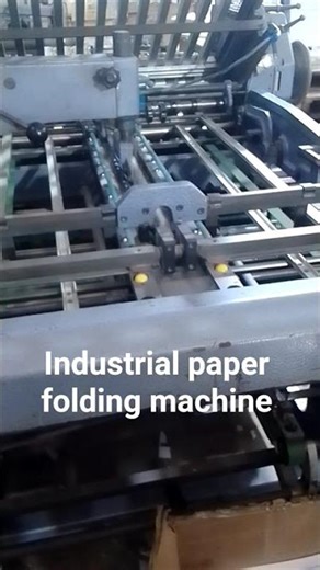 industrial paper folding machine