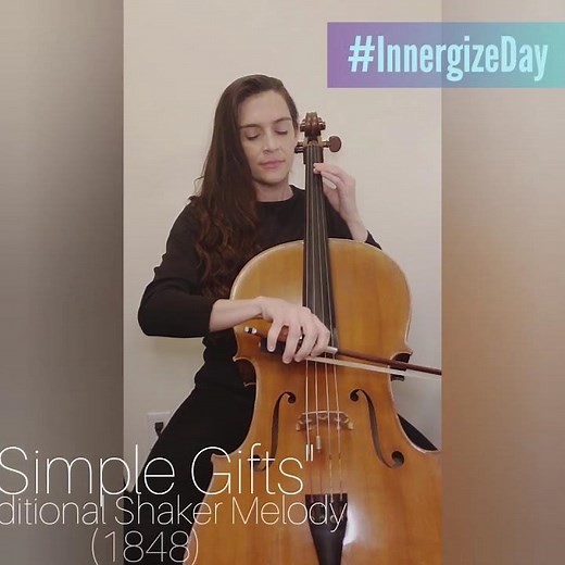 Simple Gifts -Traditional Shaker Hymn, solo cello