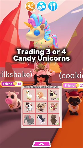 please message me your offer if i agree with the trade. im assuming the val of these will be equivalent to a mid tier :) #adoptme #adoptmetrading #roblox