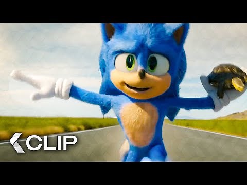 Sonic and the Turtle - SONIC: THE HEDGEHOG Movie Clip (2020)