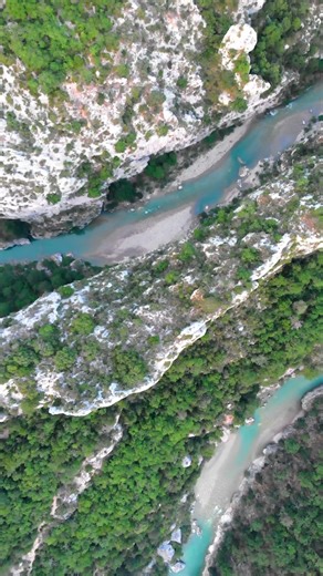 Verdon River Bend from Above 🇫🇷 Gorges du Verdon