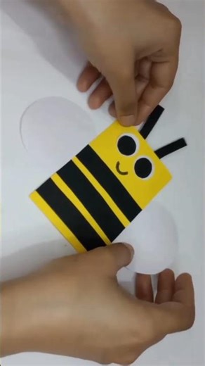Yellow Day Paper Craft | Yellow Day Activity | Easy Paper Craft | Rectangle Shape Paper Craft |