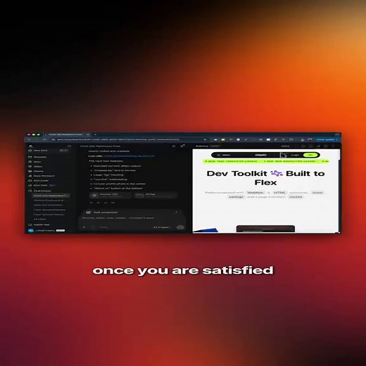 I tested a new way of building UI using AI and this feels different. Instead of designing everything in Figma first, I just described what I wanted and it generated the layout, components, and even the structure for me. It can read screenshots, recreate interfaces, and let you tweak specific parts without starting over. This changes how fast you can go from idea to actual product. Still exploring it, but this might be a shift in how we design and build. If you want to try it, check the link in m