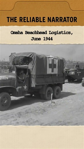Omaha Beachhead Logistics, June 1944 #ww2 #history