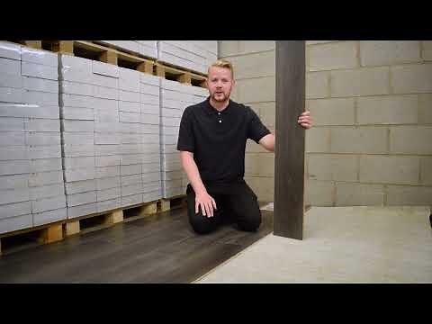 How to install laminate flooring using the UNICLIC system.
