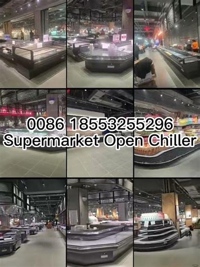 Best Open Display Cooler for Supermarket | Energy-Saving Commercial Freezer