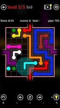 Flow Free Warps - Daily Puzzles - 2025-11-19 - November 19th 2025