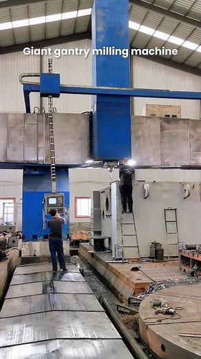 Giant Gantry Milling Machine - CNC Machinery for Manufacturing