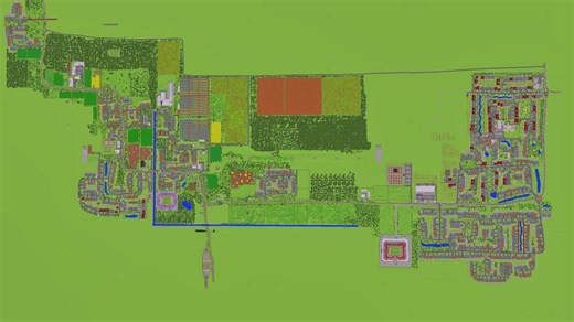 Veridéne Map Construction Timelapse in Minecraft