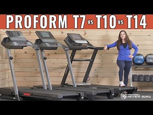 ProForm Carbon T7 vs T10 vs T14 Treadmill Comparison