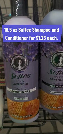 Softee Lavender Honey Shampoo Review at Dollar Tree