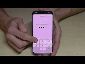 iPhone 15 Pro: Wie ändert man den Code? (Telefon PIN) - auch für iPhone 15 Pro Max