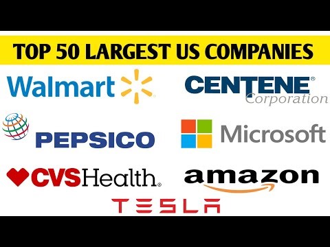 Top 50 Largest US Companies by Revenue (2025) | America’s Biggest Corporations Ranked