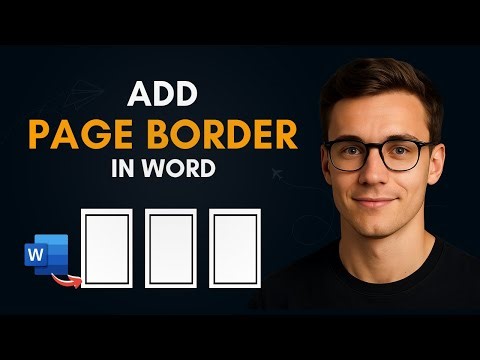 How To Add Page Border In Word - Step By Step Guide