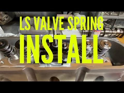 Easy LS valve spring install (Bluegrass Performance).