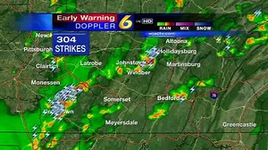 Severe Weather Team 6 Update on Storms Moving Through. | WJAC-TV News