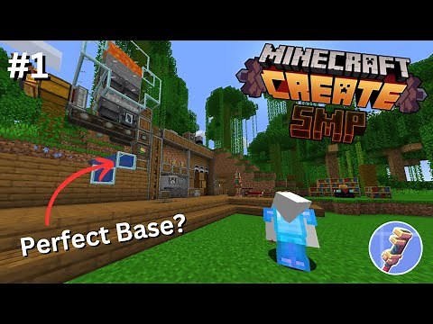 The Perfect Start In My Create Mod Minecraft Server...