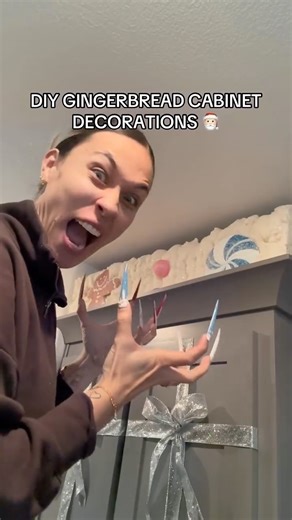 mariyaholiver on Instagram: "Okay this is the last of the candyland gingerbread wonderland Christmas decor for the year. See you next year hehe