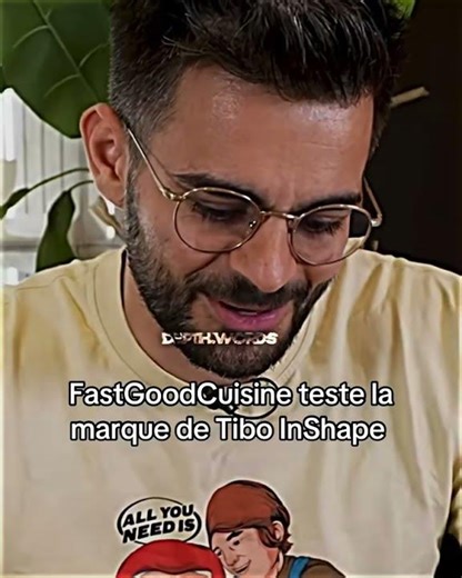 FastGoodCuisine teste la marque de Tibo InShape ! 😳 #fastgoodcuisine #tiboinshape #sports #musculati