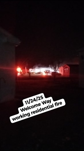45K views · 274 reactions | Working residential fire posted 11/24/25 Anderson Fire Department is working a residential fire on Welcome Way in Redbud Estates, no further information | Madison County Community News network | Facebook