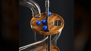 Ball Tube Slide - Satisfying Animation Loop