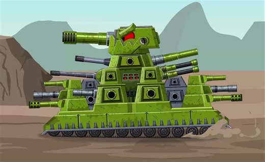 坦克动画第53集 史诗般的战斗：KV44 与 Karl-44 | 激烈的对决与背叛_哔哩哔哩_bilibili