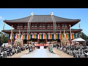 Nara golden hall regains former glory 301 years after lost in fire