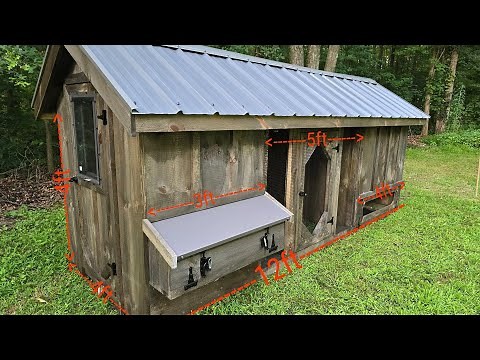 Rabbit hutch chicken coop combo
