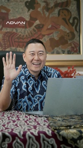 Pesan di Balik Batik Megamendung ADVAN Workplus