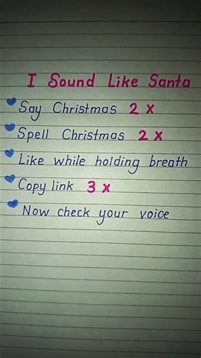 I sound like Santa🧑🏼‍🎄🎄 #art #fun #english #writing #shorts