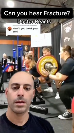 Massive force required to fracture the forearm bones. This would need to be fixed with plates and screws. 😷✅Follow @drdavidabbasi for More Daily Medical Content & Health Tips! 🌴😷Schedule a consultation to see Dr. Abbasi as a patient in Delray Beach! Visit www.primeorthocenter.com #gym #gymfail #medicsl #doctor | David Abbasi, MD - Sports Medicine & Orthopedic Surgery