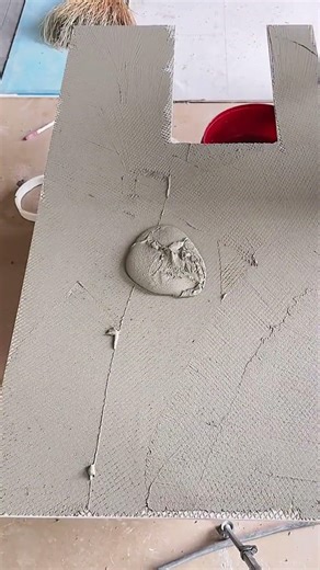 Simple Smart Idea for Easy Tile Installation Using Simple Tools #Shorts