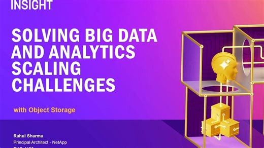 Scaling big data and analytics with object storage