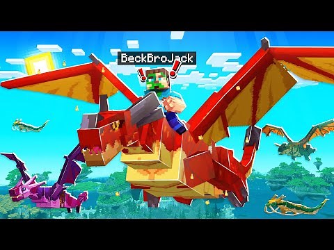 Taming BRAND *NEW* DRAGONS in MINECRAFT!
