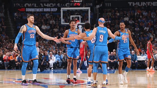 NBA power rankings 2025-26: Spurs, Rockets Lakers move up but Thunder still on top