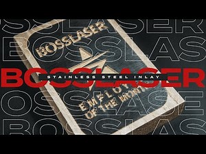 Fiber Laser Cutting Stainless Steel Inlay - Boss Laser FC Accu-Cut Fiber Laser