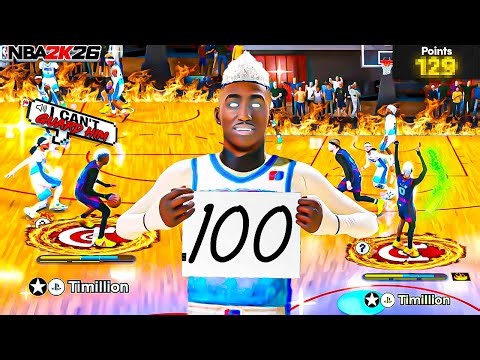 DRIBBLE GOD DROPS 100 POINTS IN THE REC IN NBA 2K26 !! *I Couldn't Be Stopped...*