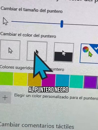 Personaliza el puntero de tu PC fácilmente