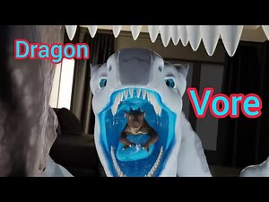 Dragon eat dragon vore #[V- ANIM 3] by casimirevore