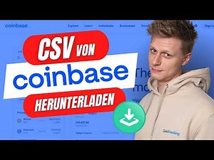 COINBASE TUTORIAL: Coinbase CSV-Datei in einer Minute