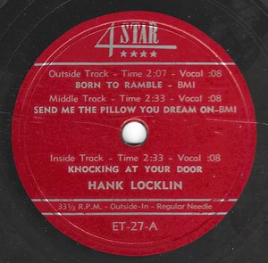 Hank Locklin - Hank Locklin