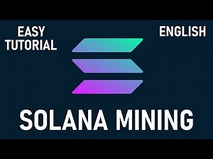 How to mine SOLANA - SOL | easy tutorial