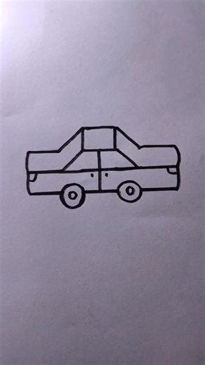 697K views · 4.8K reactions | How to draw a car art..,the car art with nine line, step by step very easy drowning. #art #artist #pencildrawing #easydraw #drawing #drawingtutorial #draw | Art by milon | Facebook