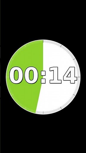 30 Second Color Visual Timer｜Time Changes Color