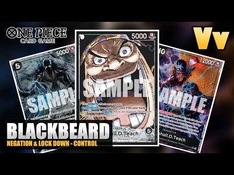 One Piece TCG: Revisiting Blackbeard in the OP-15 Format, Control the Game w/ Lock Down and Negation