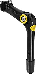 Black Quill Stem Adjustable 22.2/25.4mm Alloy Alum 180mm Reach 110 * 25.4 for Mountain Bike and Road Bike