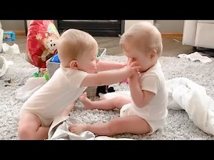 Funny Twin Babies FIGHTING Nonstop! 😂😂 | Baby Videos